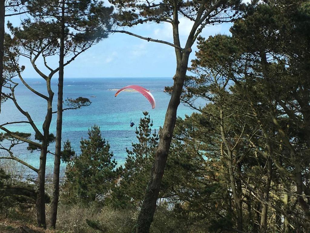 Menez Ar Broc'H Villa Plouguerneau Exteriör bild